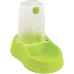 Миска пластикова Stefanplast Break reserve Water для собак та котів 1.5 л салатова (04186)
