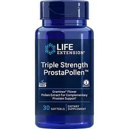 Защита мужского здоровья тройной силы Life Extension Triple Strength ProstaPollen 30 гелевых капсул