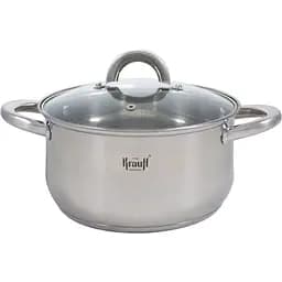 Кастрюля Krauff Steil со стеклянной крышкой 22 см 4.5 л (26-238-076)