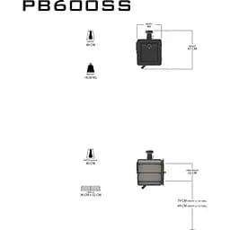 Додаткова бічна камера для копчення Pit Boss для моделей PB550G, PB850G, PB1000XL, PB1150G, PB1000XLW1, PB850PS2, PB1150P - мініатюра 6