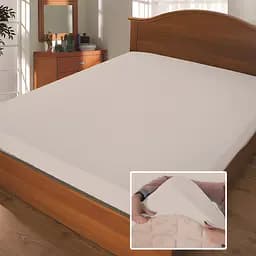 Простыня Ярослав на резинке махровая 200 х 160 х 20 диз.04 молочный