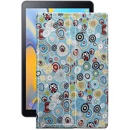 Чохол StatusCASE з екошкіри для планшету Samsung Galaxy Tab A 10.5 (T590) Кола-кольорові