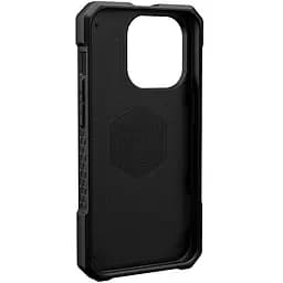 Ударостійкий чохол UAG Monarch Pro with MagSafe Leather для Apple iPhone 13 Pro 6.1" Чорний - мініатюра 2