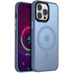 Чохол Ummi Colorful with MagSafe для Apple iPhone 14 Pro 6.1" Блакитний/Sierra Blue
