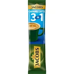 Уценка. Набор кофейного напитка Jacobs 3 в 1 Caramel Latte 672 г (56 шт. х 12 г)
