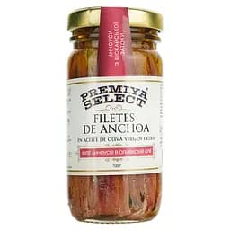 Анчоуси Premiya Select філе в оливковій олії 100 г (540299)