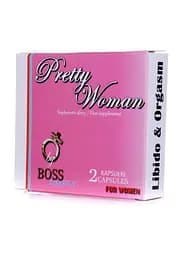 Таблетки возбуждающие для женщин Pretty Woman, 2 капсулы