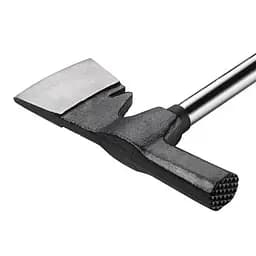 Сокира монтажна INTERTOOL HT-0260, 600 г, з металевою ручкою та функцією гвоздодера - мініатюра 4