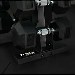Стійка-піраміда для зберігання 5 пар гантелей Trex Sport TX-055DR - мініатюра 8