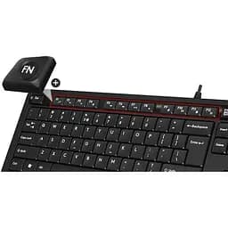 Комплект клавіатура + миша A4Tech Fstyler F1010 Black/Grey [1147539] [107932] - мініатюра 6