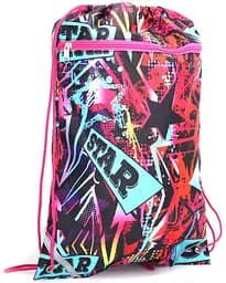 Сумка для взуття на шнурках, із блискавкою, 46x34 см, матеріал 420D, KJ7263