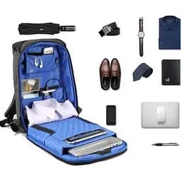 Рюкзак для ноутбука Kingsons 17" laptop backpack Light Grey (KS3149W-D17L) - мініатюра 5