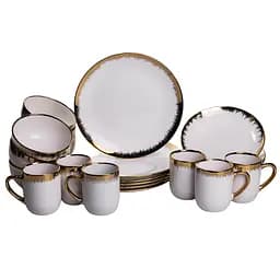 Столовий сервіз Golden Line порцеляновий 24 предмети MD-16
