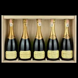 Шампанское Bruno Paillard Premiere Cuvee Brut Champagne Collection Old Degorgements, gift set, белое, экстра-брют, 3,75 л (5 шт. по 0,75 л) (Q7915)