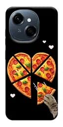 Чехол itsPrint Pizza Love Cat для TECNO Spark Go 1