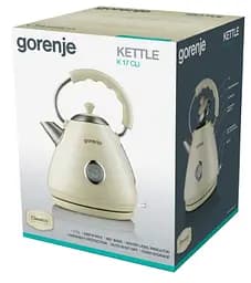 Електрочайник Gorenje K 17 CLI (6604996) - мініатюра 5