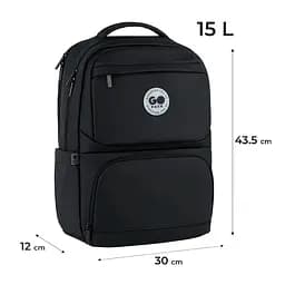 Рюкзак GoPack Teens 150L Чорний (GO26-150L) - мініатюра 2