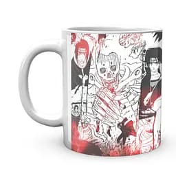 Кружка GeekLand Наруто Naruto У стрибку на червоному тлі NA.02.597 - мініатюра 3