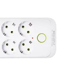 Мережевий фільтр-подовжувач SMART 6 розеток 5 USB 5 метрів, білий Yiwu HP-5-25 - мініатюра 11