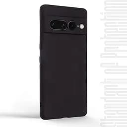Чехол-накладка для смартфона Google Pixel 7 Pro, противоударный, силиконовый, термополиуретановый (ТПУ), с защитой камеры и корпуса, черный, защита всего корпуса, ArmorStandart (ARM87575) - мініатюра 2