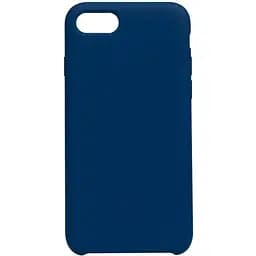 Чохол Soft Case No Logo для Apple iPhone 7/iPhone 8/iPhone SE (2020) Blue cobalt