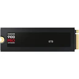 Накопичувач SSD Samsung m.2 NVMe 8TB 9100 Pro Heatsink PCIe 5.0 x4 V-NAND TLC (MZ-VAP8T0CW) - мініатюра 2