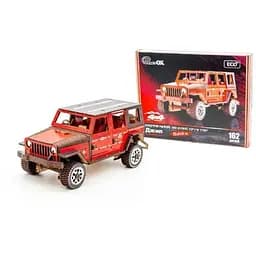 Деревянный 3D-конструктор «Джип Wrangler» 162 деталей PuzzleOK det0014999