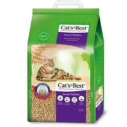 Наповнювач туалету для котів Rettenmaier Cats Best Smart Pellets 20 л древесний - мініатюра 2