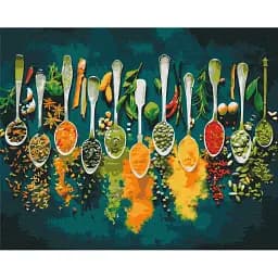 Картина по номерам Brushme Пряные специи 40x50 см