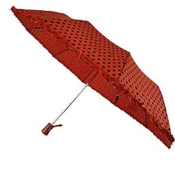 Жіноча складана парасолька напівавтомат S&L 101 см червона