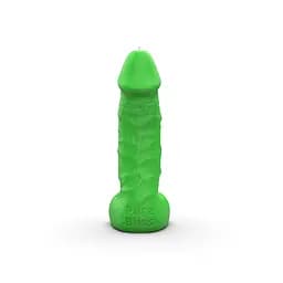 Свічка у вигляді члена Pure Bliss Mini Green 15 см