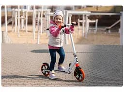 Самокат Lionelo Luca (white/orange) - мініатюра 3