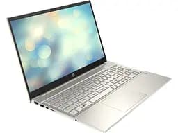 Ноутбук HP Pavilion 15-eh1124ua 15.6' FHD IPS AG, AMD R5-5500U, 16GB, F1024GB, UMA, DOS, золотистий (9H8M1EA) - мініатюра 3