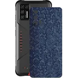 Захисна плівка StatusSKIN для UMiDIGI Bison GT 2021 Корпус Вініл Соти сині