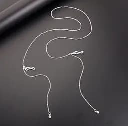 Цепочка для очков Silver luxury 5 10288 серебристая