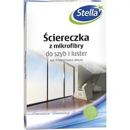 Серветка Stella мікрофібра для скла та дзеркал
