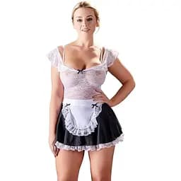 Костюм горничной Cottelli Collection Costumes Maid's M белый