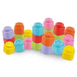 Іграшка-конструктор розвиваюча Clementoni Soft Clemmy Soft Blocks 10 деталей (17988) - мініатюра 2