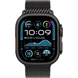 Смарт-годинник Apple Watch Ultra 2 49mm Black Titanium Case with Black Titanium Milanese Loop Small (MX4W3) [114877] - мініатюра 2