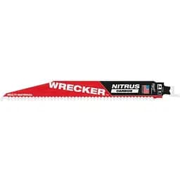 Полотно для шабельних пил WRECKER CARBIDE NITRUS MILWAUKEE, 230х4,2мм, (мультіматеріал)