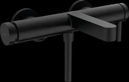 Смеситель для ванны Hansgrohe Finoris 76420670 черный матовый