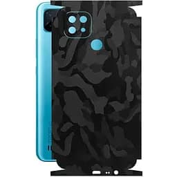 Захисна плівка StatusSKIN для Realme C21 2021 Корпус Вініл Камуфляж чорний