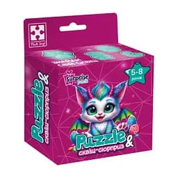 Дитячі пазли з сюрпризом "Кольоровий дракончик" Vladi Toys VT8030-05, 180 деталей