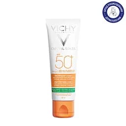 Сонцезахисний крем матовий 3в1 Vichy Capital Soleil Mattifying для жирної проблемної шкіри SPF50+ 50 мл (MB232700) - мініатюра 2