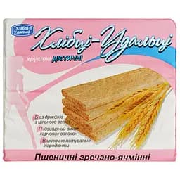 Хлебцы пшеничные Хлібці-Удальці Гречнево-ячменные 100 г (244093)