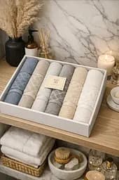 Набір турецьких рушників для ванної 50x90 см 6 шт TC303376181