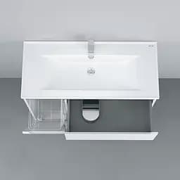 Тумба підлогова AM.PM X - Joy 100 см лівобічна з умывальником (M85-FSL10026-WC10026WG38) - мініатюра 3