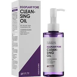 Олія гідрофільна двофазна для обличчя Eyenlip Eggplant pore cleansing oil з екстрактом баклажану 150 мл