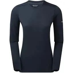 Термокофта Montane Female Dart Lite Long Sleeve T-Shirt Eclipse Blue XS (1004-FDLLSECLA15)