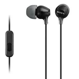 Наушники In-ear MDR-EX15AP 3.5 mini-jack, микрофон, черный Sony teh0019131